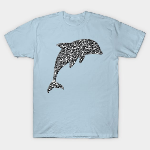 Metallic Dolphin T-Shirt by Shrenk